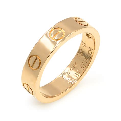 cartier band ring price